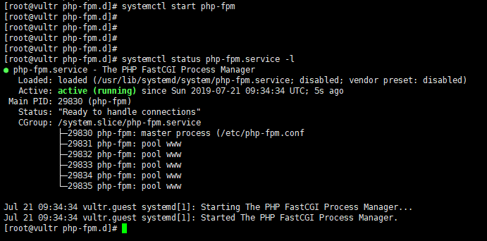 centos启动php-fpm centos启动php-fpm